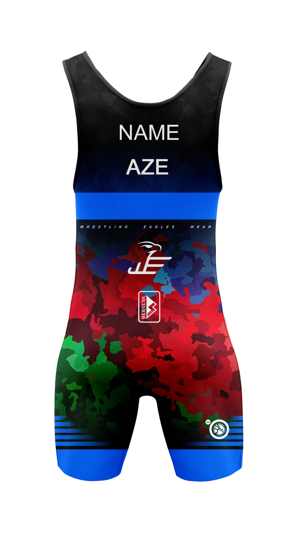 WEW Ringertrikot Aserbaidschan-Camo