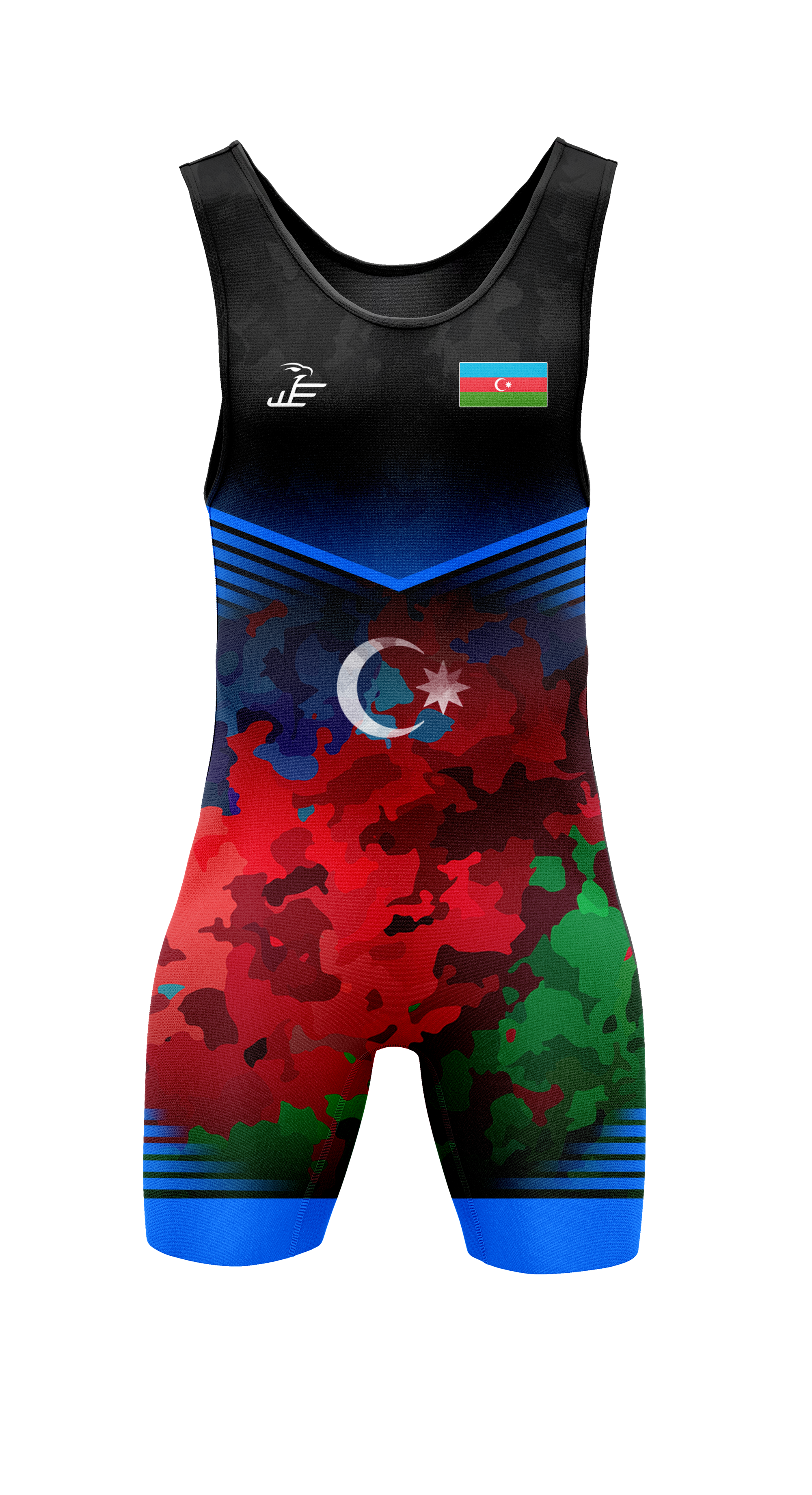 WEW Ringertrikot Aserbaidschan-Camo