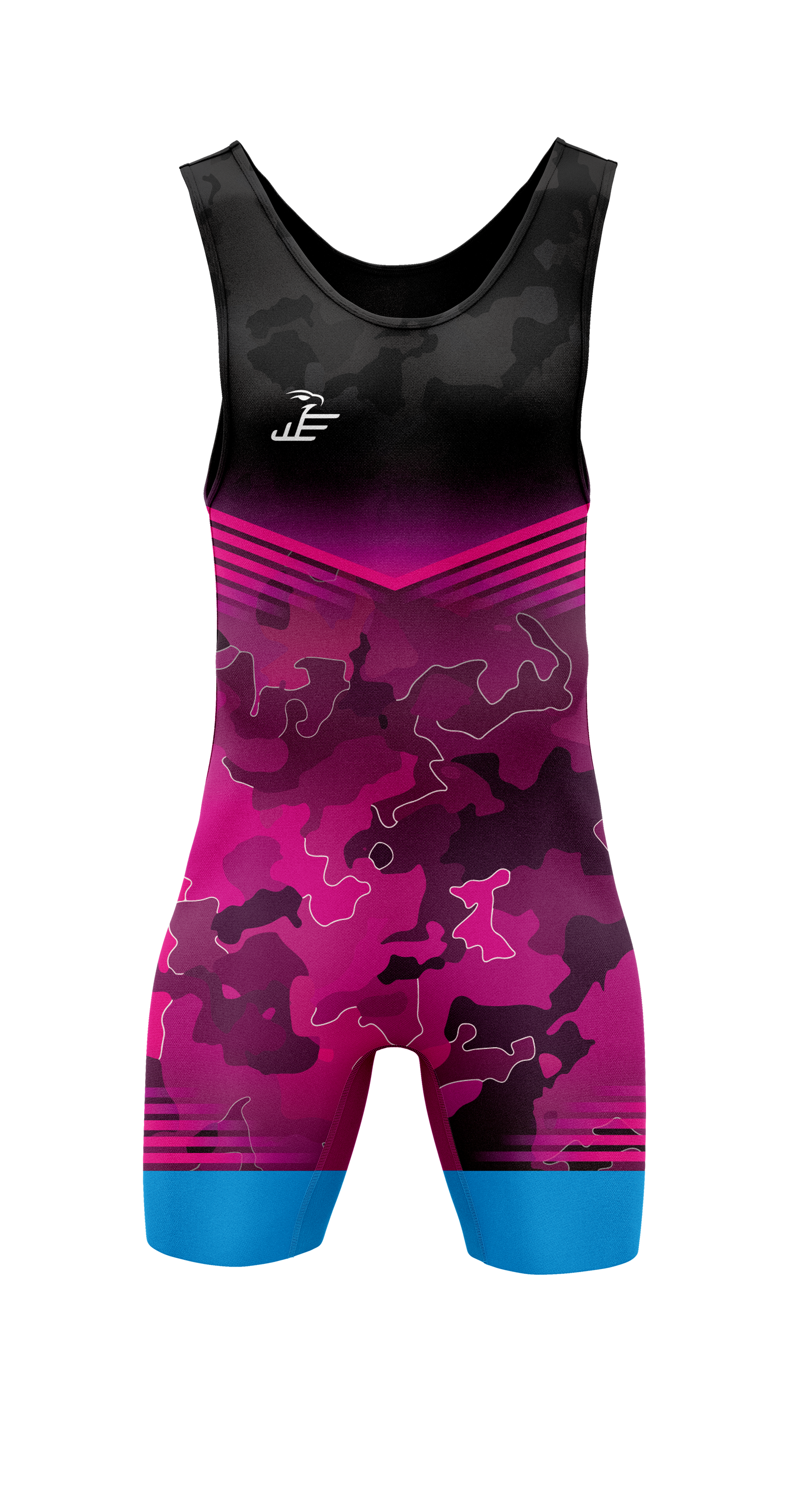 WEW Ringertrikot Pink-Camo