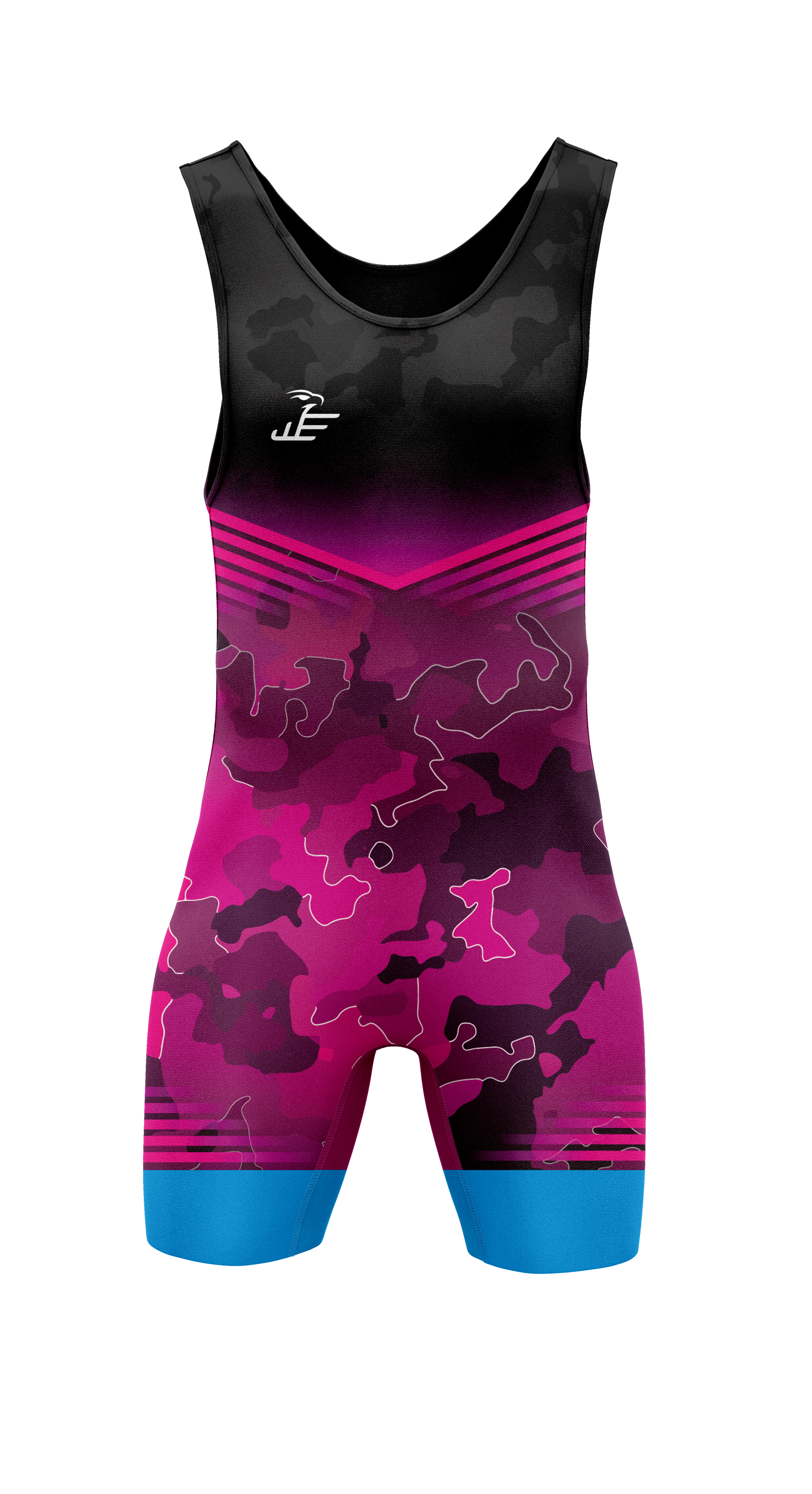 WEW Ringertrikot Pink-Camo