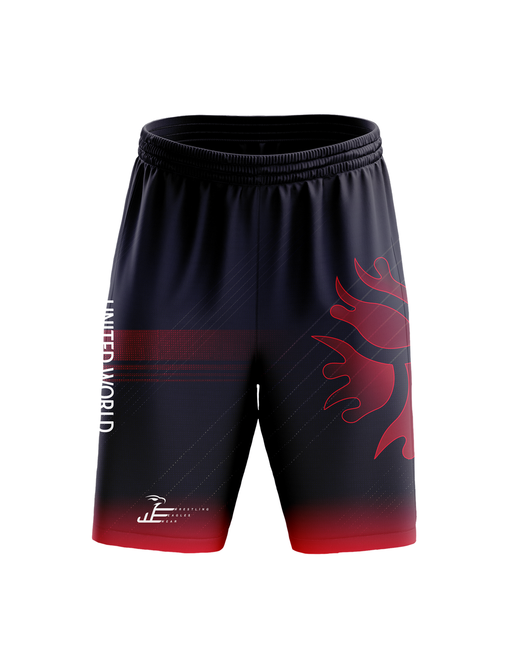 WEW Shorts UWWredblue