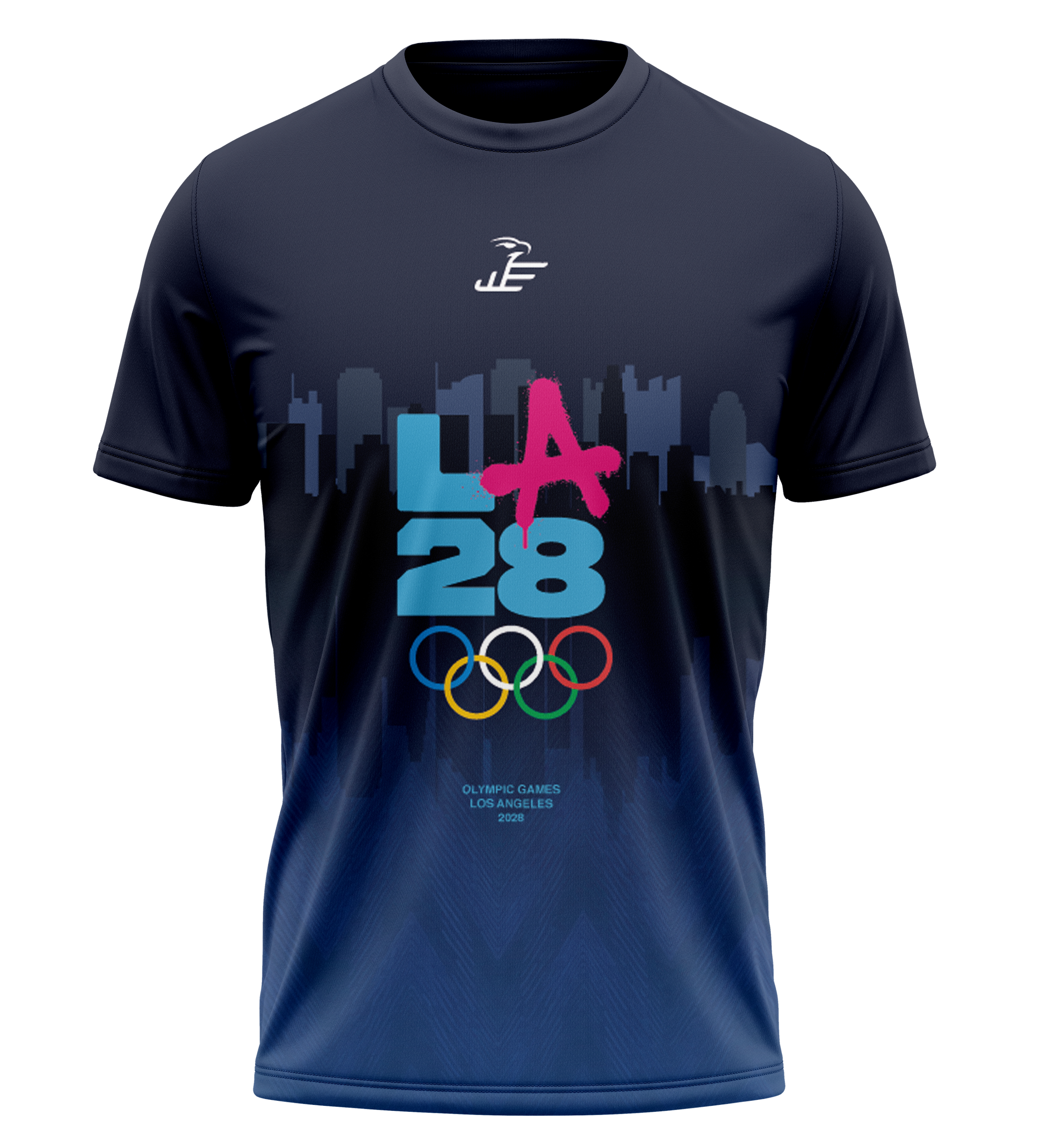 WEW T-Shirt LA-28 WRESTLING TEAM