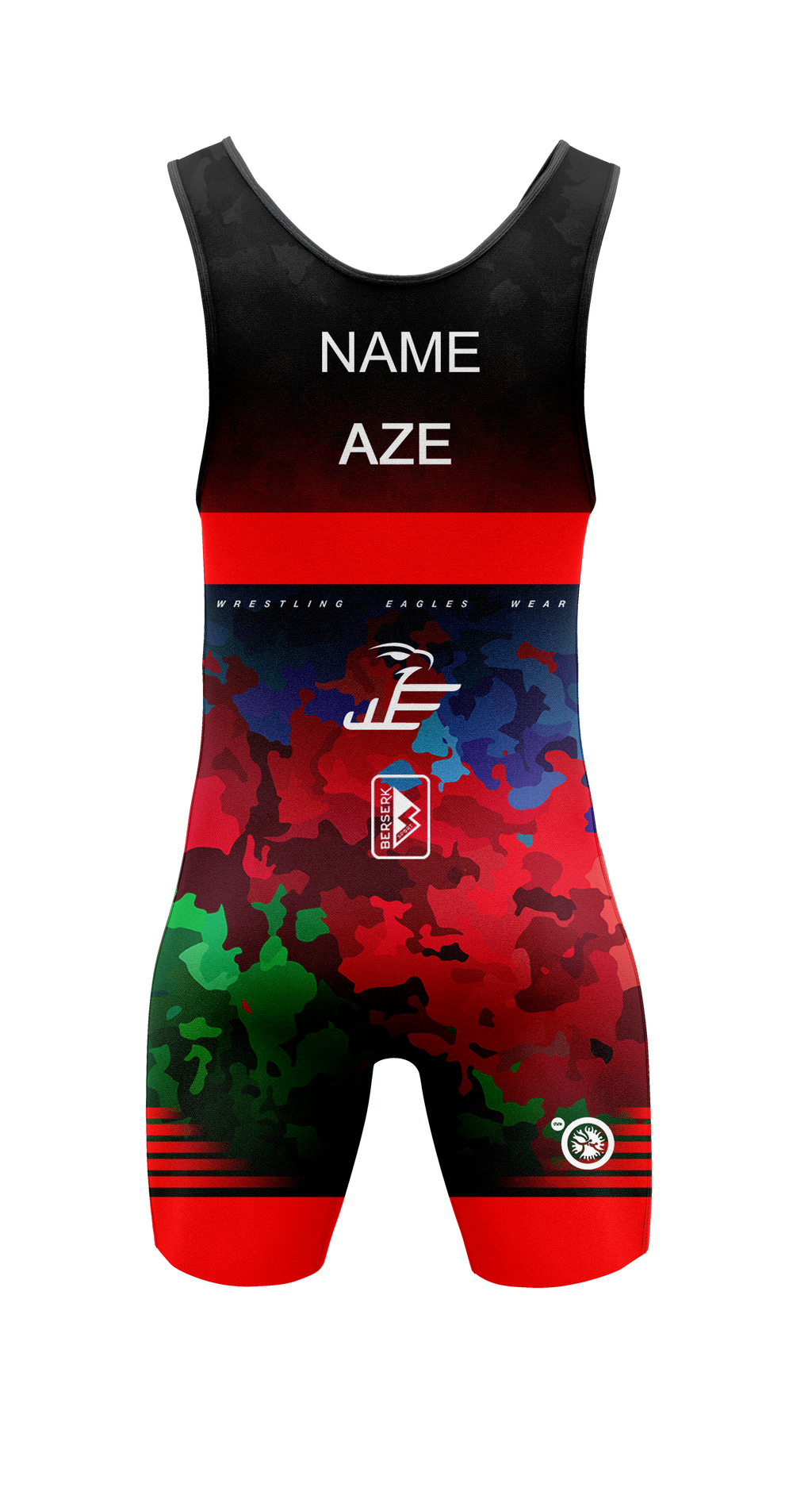 WEW Ringertrikot Aserbaidschan-Camo