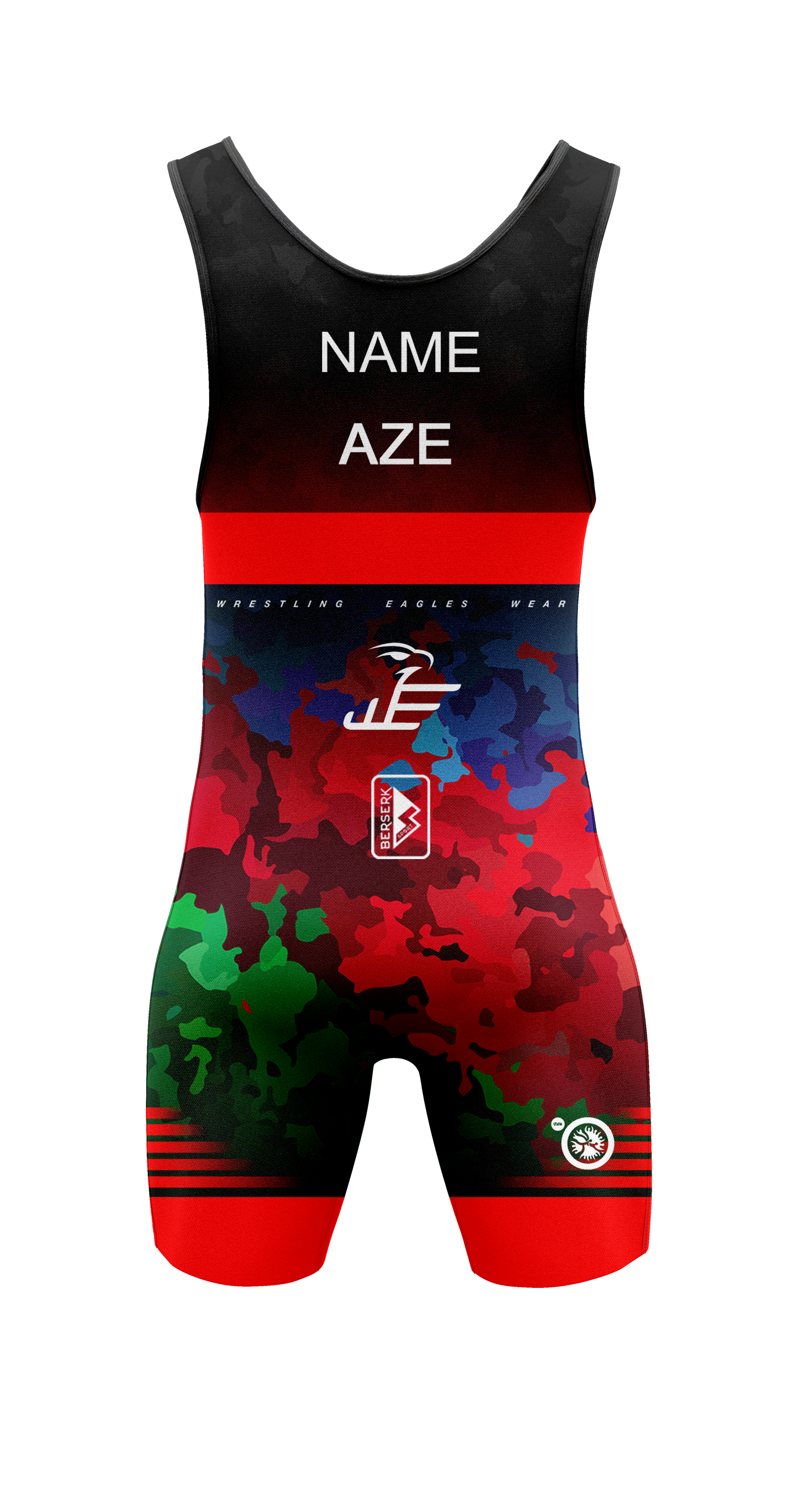 WEW Ringertrikot Aserbaidschan-Camo