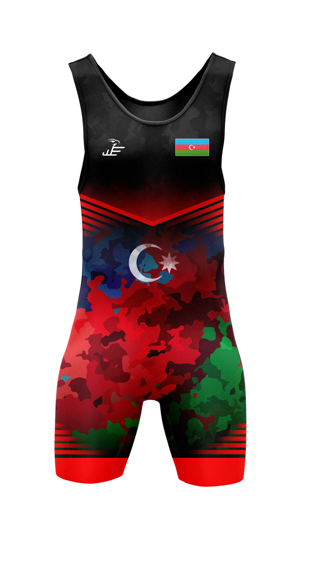 WEW Ringertrikot Aserbaidschan-Camo