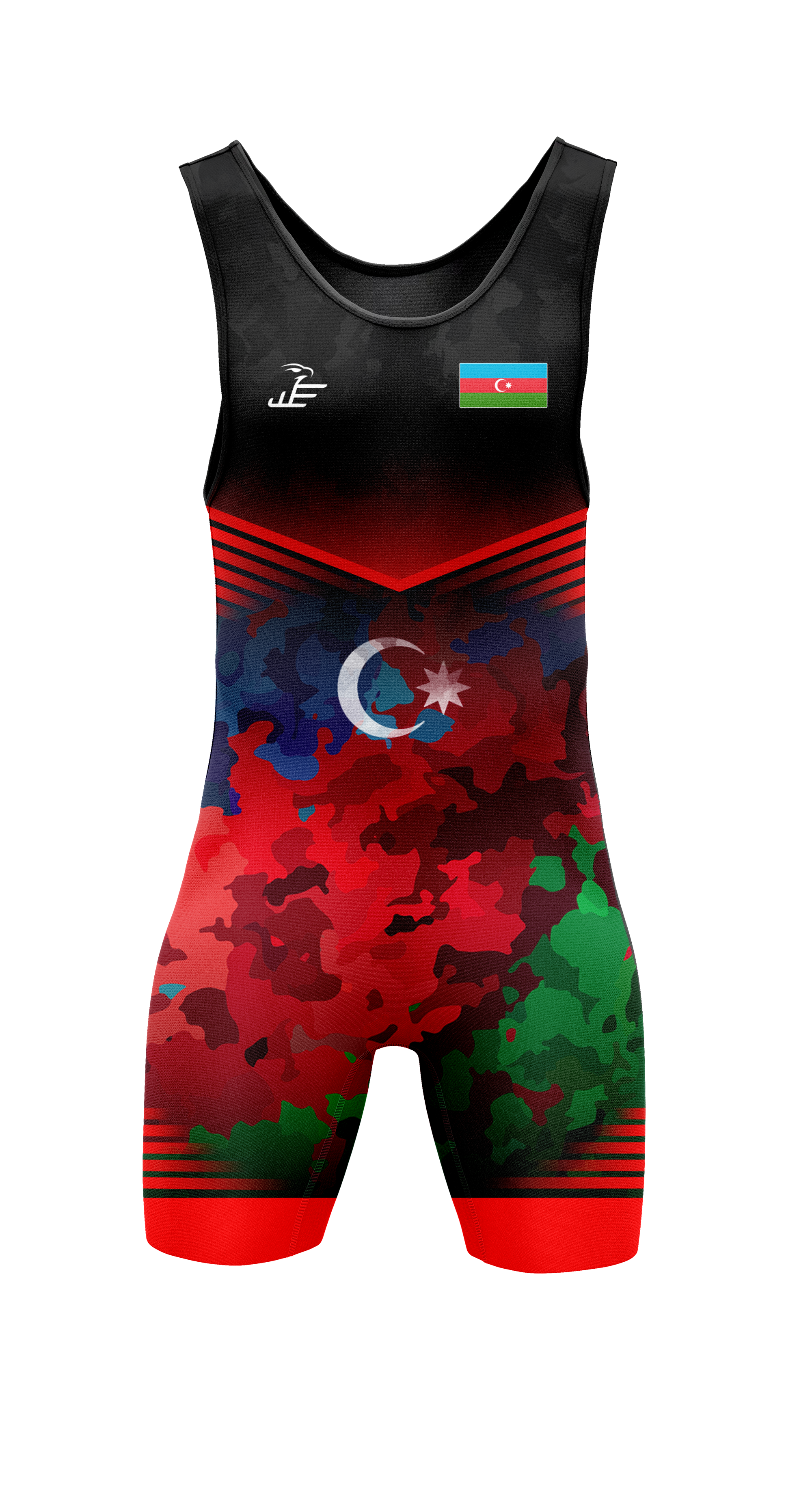 WEW Ringertrikot Aserbaidschan-Camo