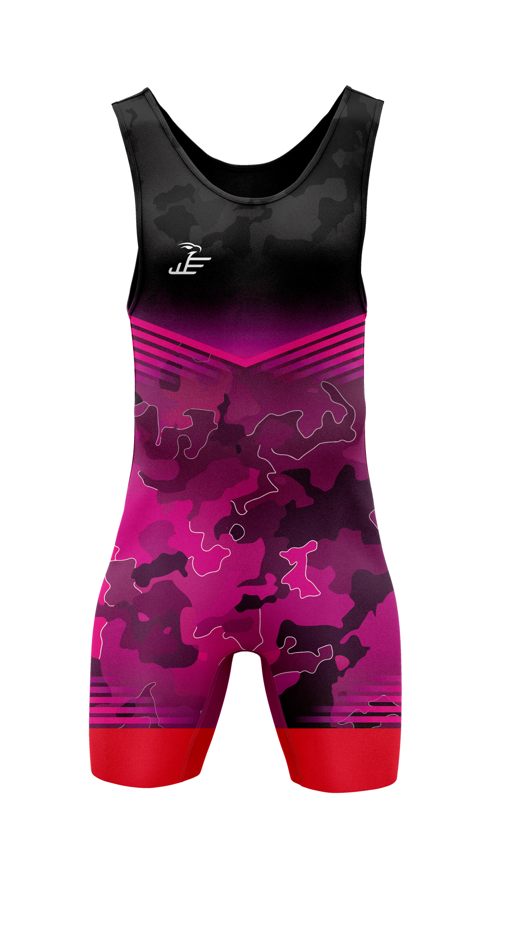 WEW Ringertrikot Pink-Camo