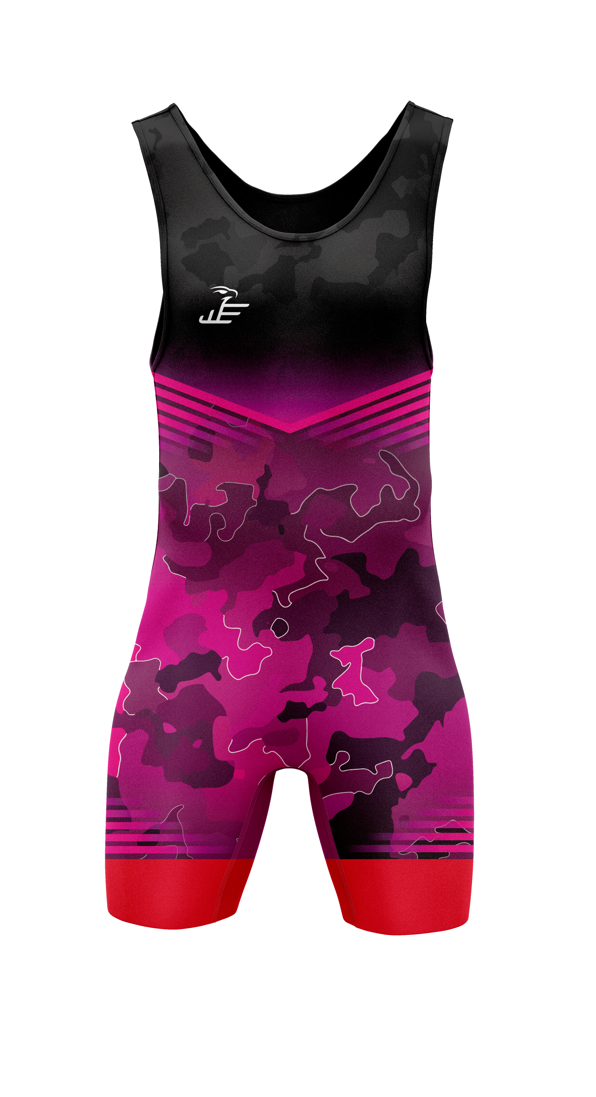 WEW Ringertrikot Pink-Camo