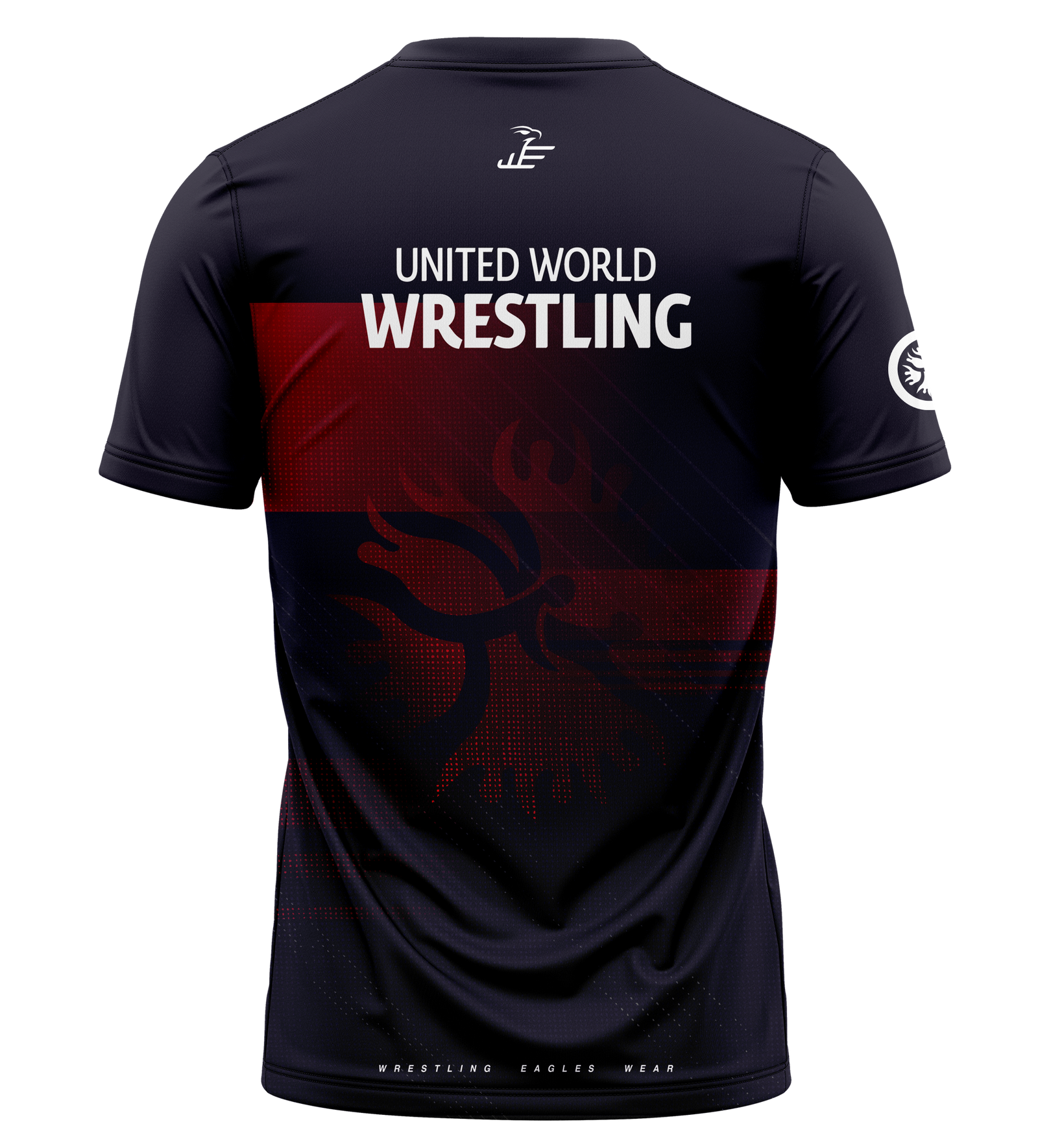 WEW T-Shirt UWW-redblue