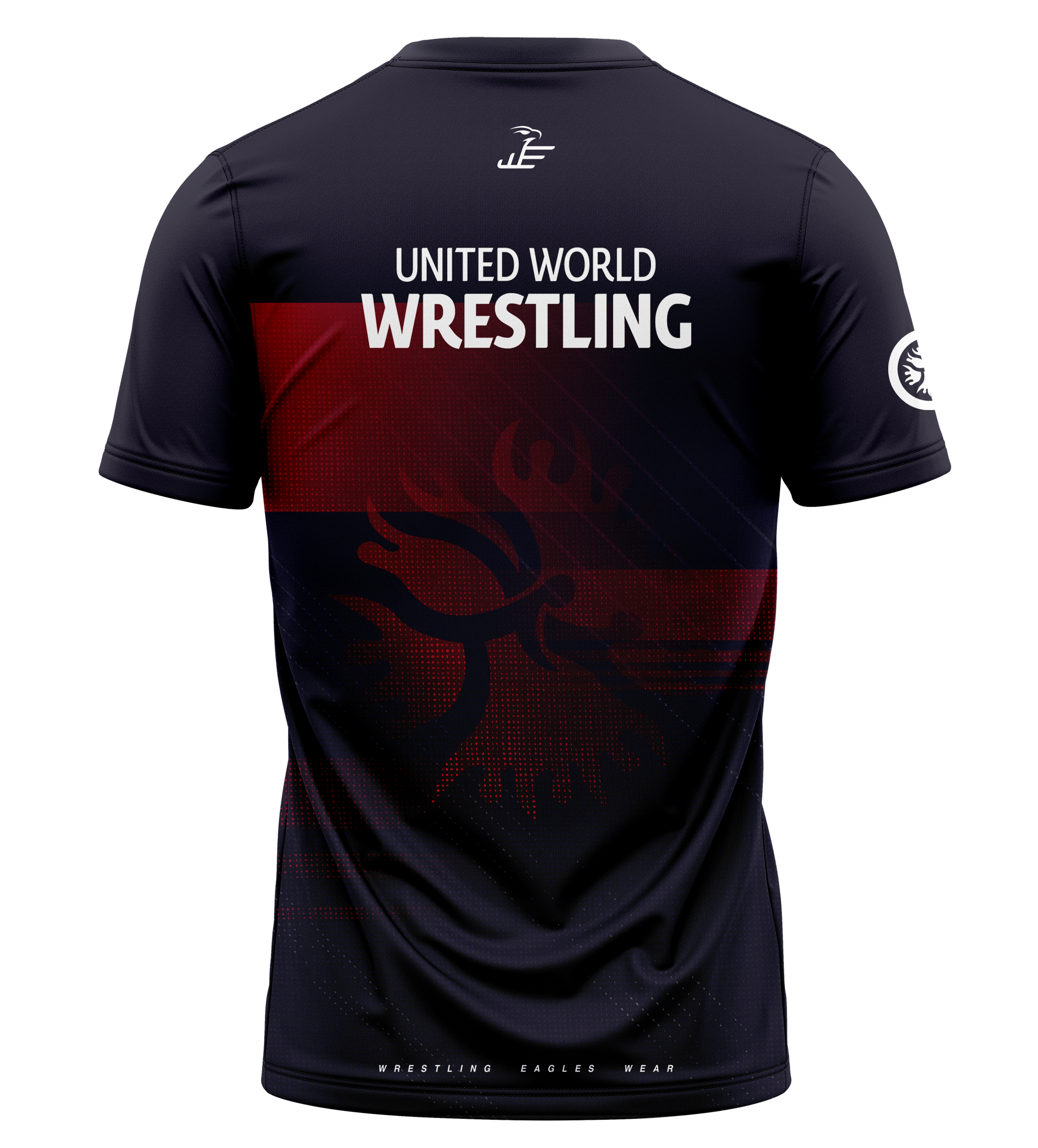 WEW T-Shirt UWW-redblue