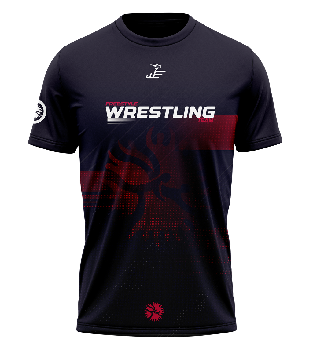 WEW T-Shirt UWW-redblue