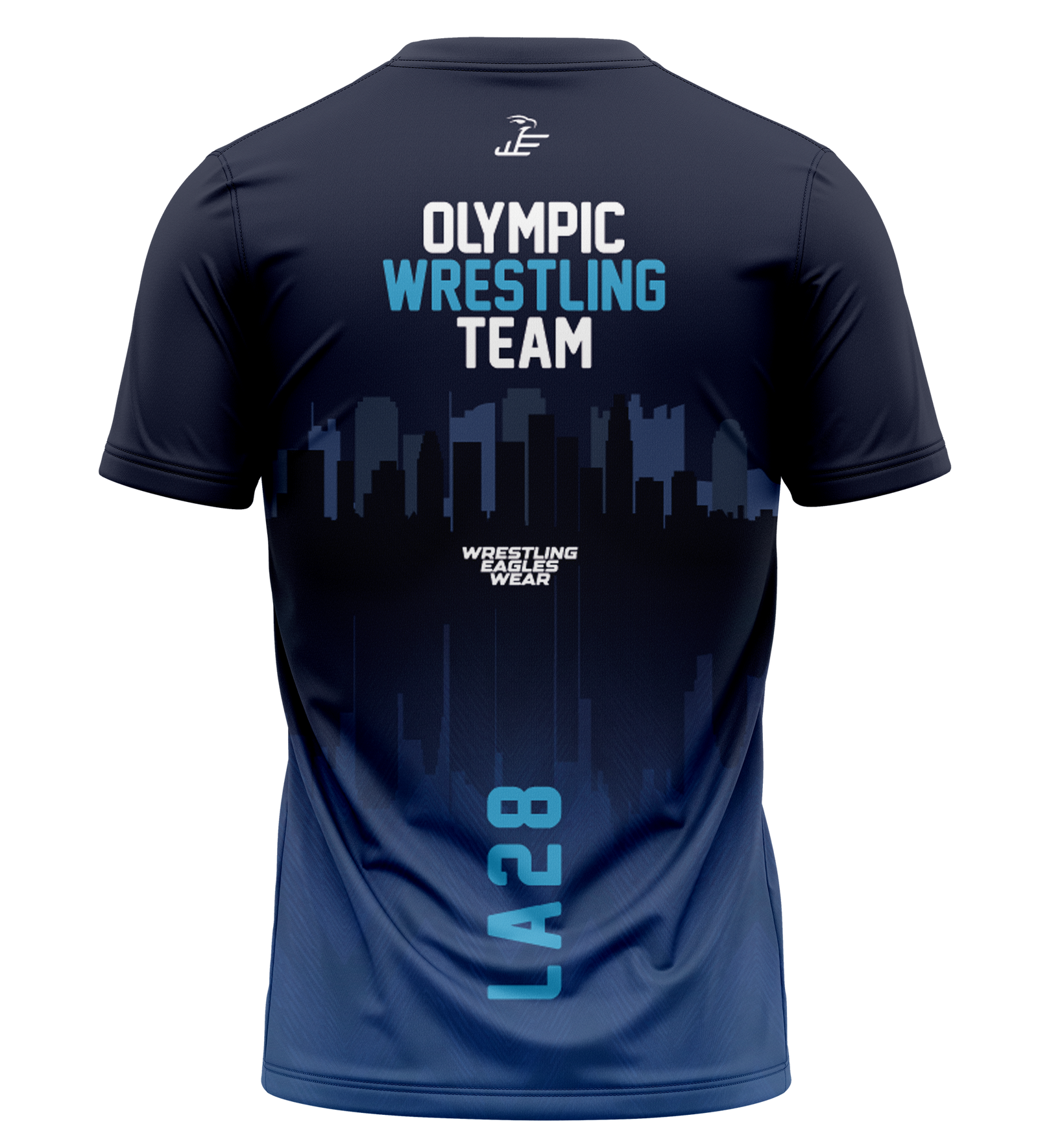 WEW T-Shirt LA-28 WRESTLING TEAM