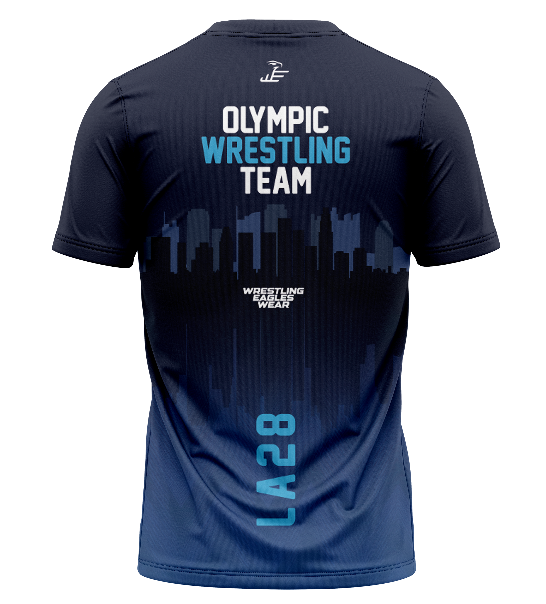 WEW T-Shirt LA-28 WRESTLING TEAM